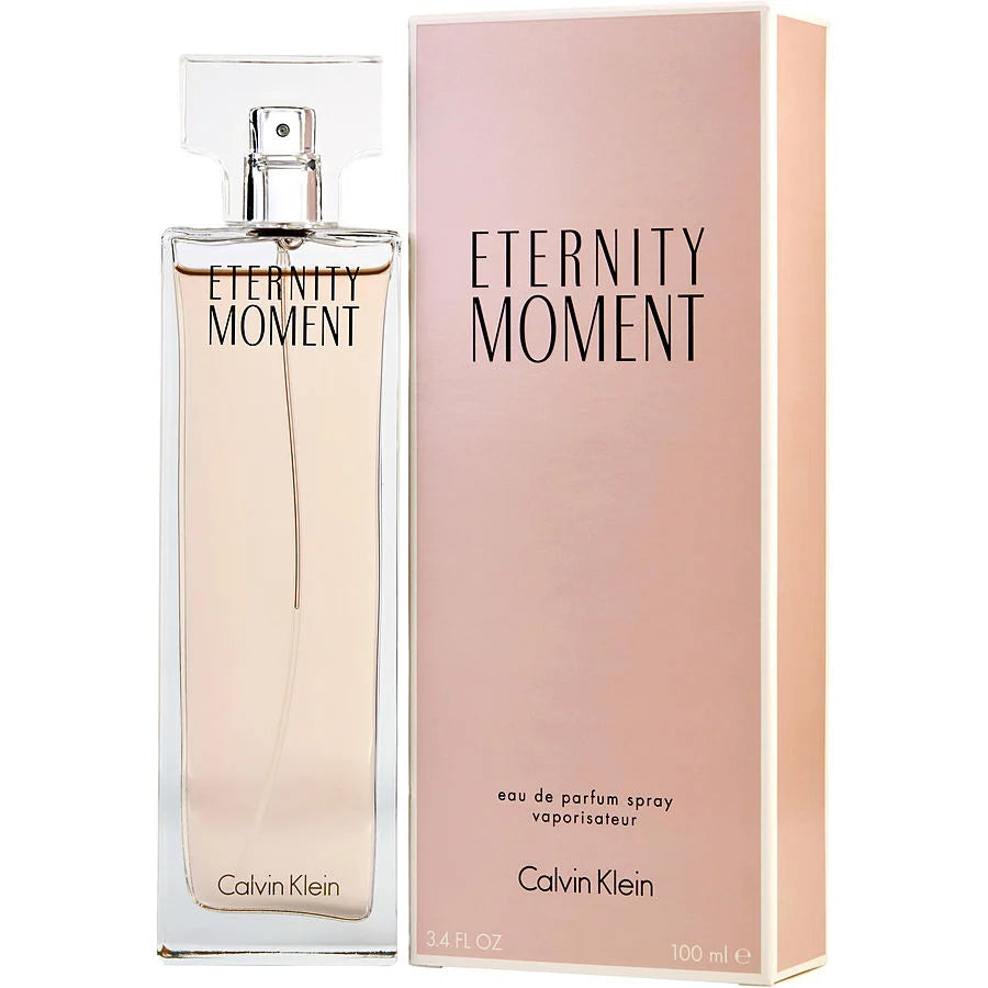 Eternity Moment by Calvin Klein 3.4 oz Eau De Parfum Spray for Women