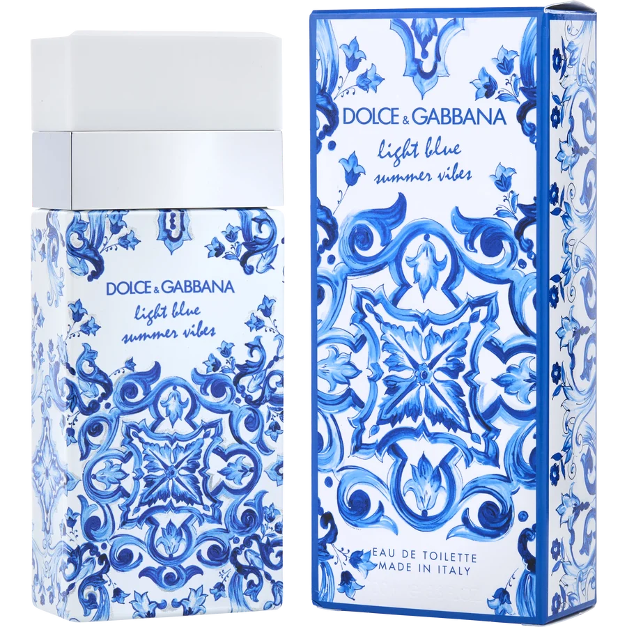 Light Blue Summer Vibes by Dolce & Gabbana 3.4 oz Eau De Toilette Spray for Women