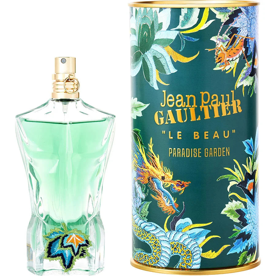 Jean Paul Gaultier Le Beau Paradise Garden 2.5 oz Eau De Parfum Spray for Men