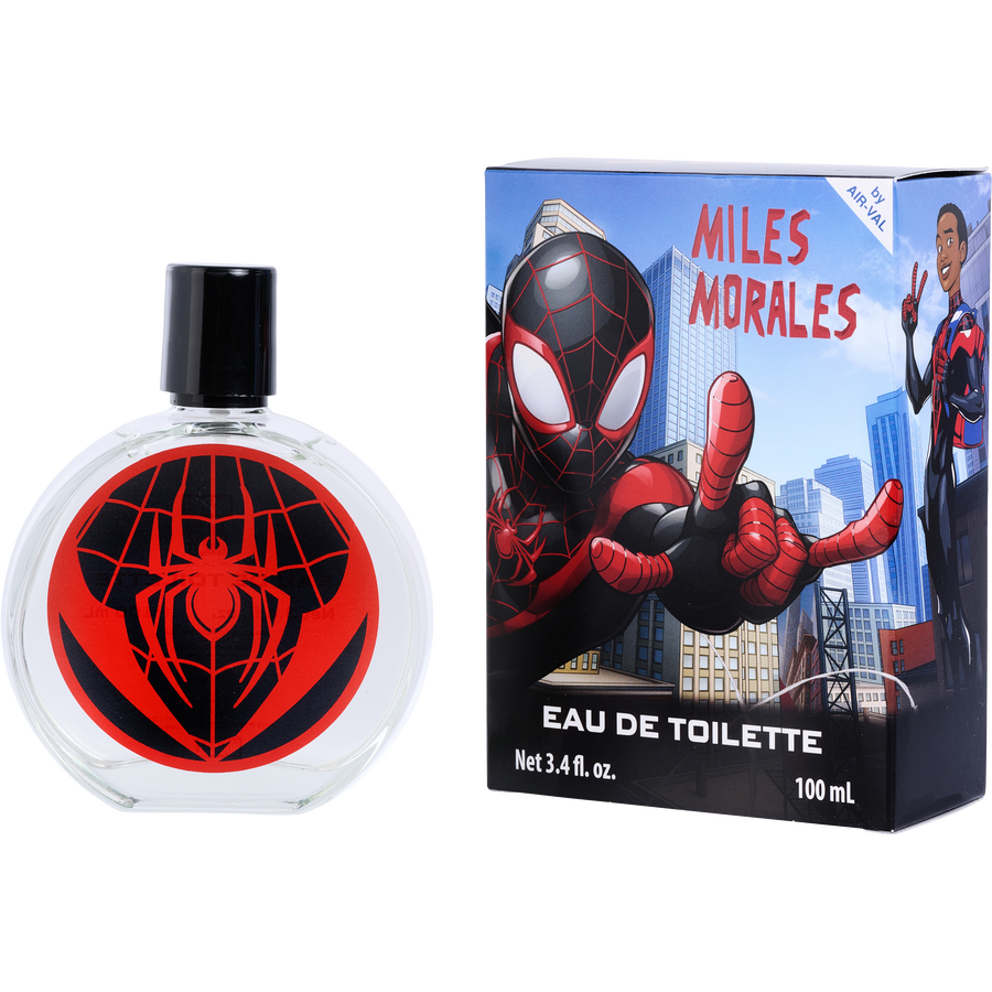 Spiderman Miles Morales by Marvel 3.4 oz Eau De Toilette Spray for Men