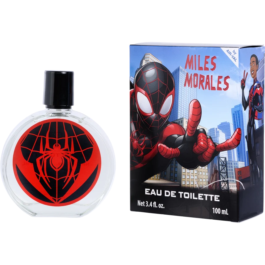 Spiderman Miles Morales by Marvel 3.4 oz Eau De Toilette Spray for Men