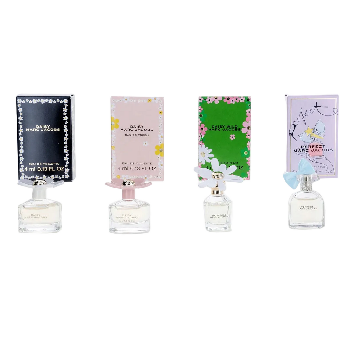 Marc Jacobs Collection by Marc Jacobs, 4 Piece Variety Mini Gift Set for Women