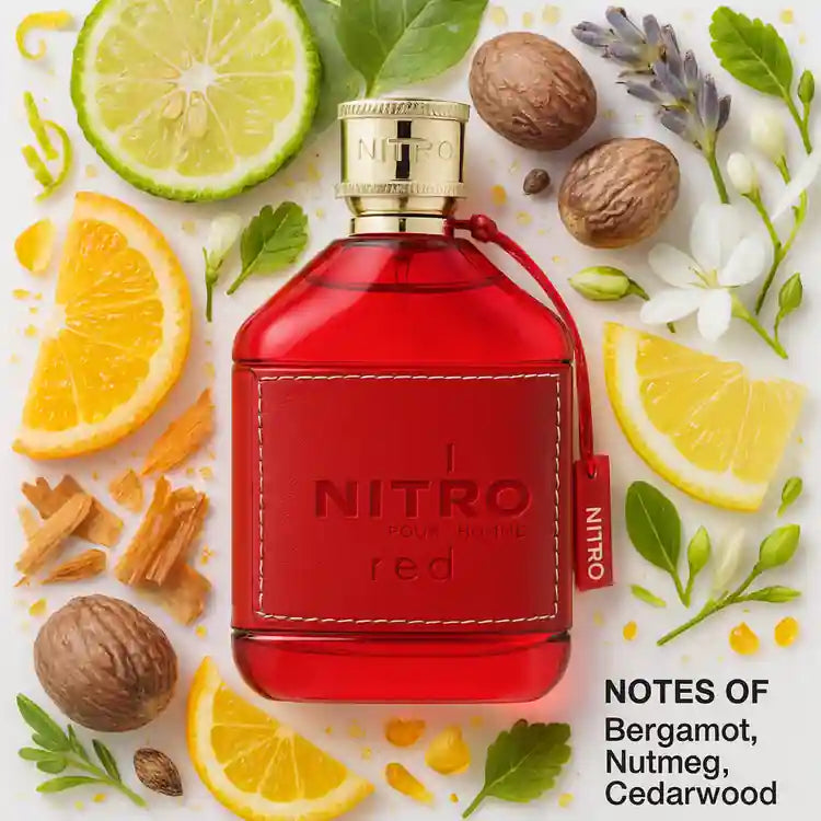 Dumont Nitro Red by Dumont Paris 3.4 oz Eau De Parfum Spray for Men