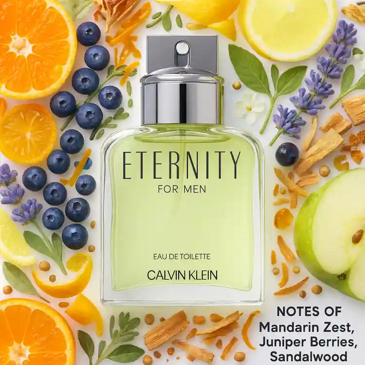 Eternity by Calvin Klein 3.4 oz Eau De Toilette Spray for Men