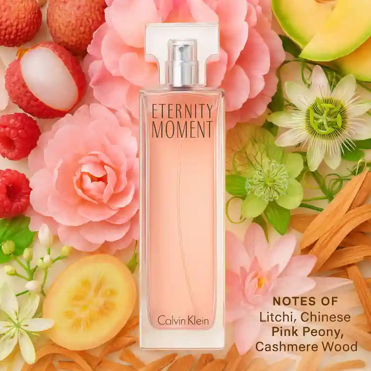 Eternity Moment by Calvin Klein 3.4 oz Eau De Parfum Spray for Women