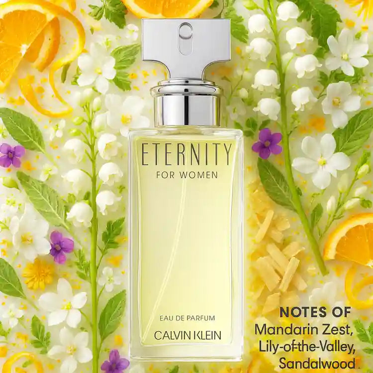 Eternity by Calvin Klein 3.3 oz Eau De Parfum Spray for Women