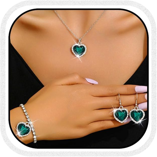 Rhinestone Jewelry Set