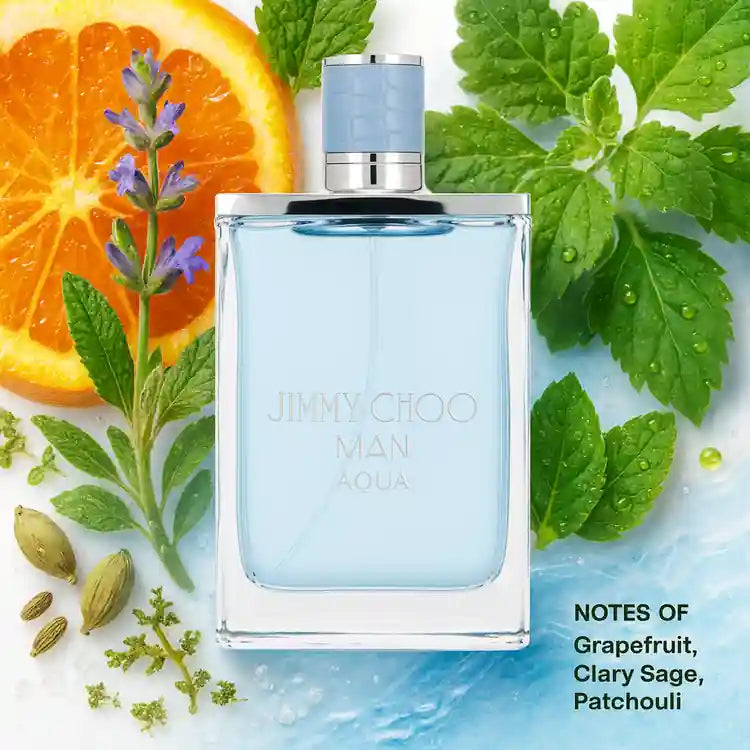 Jimmy Choo Man Aqua by Jimmy Choo 3.3 oz Eau De Toilette Spray for Men