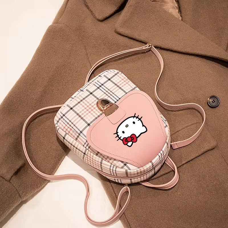Hello Kitty Adjustable Strap Mesh Backpack