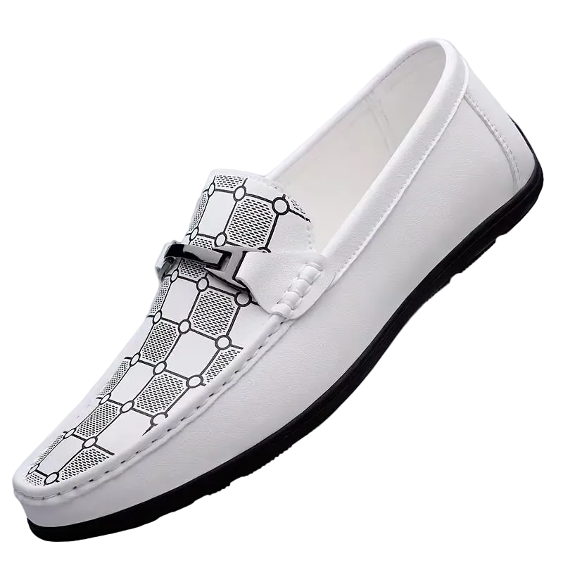Men's Trendy Plaid Fancy Loafer Shoes