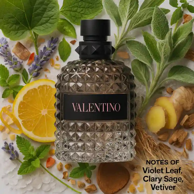 Valentino Uomo Born In Roma by Valentino 0.34 oz Mini EDT Spray for Men