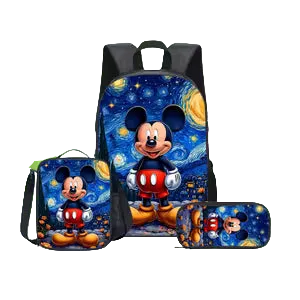 Mickey Mouse Backpack Set