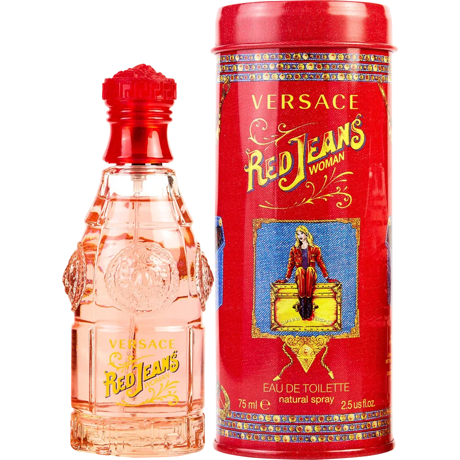Red Jeans by Versace 2.5 oz Eau De Toilette Spray for Women