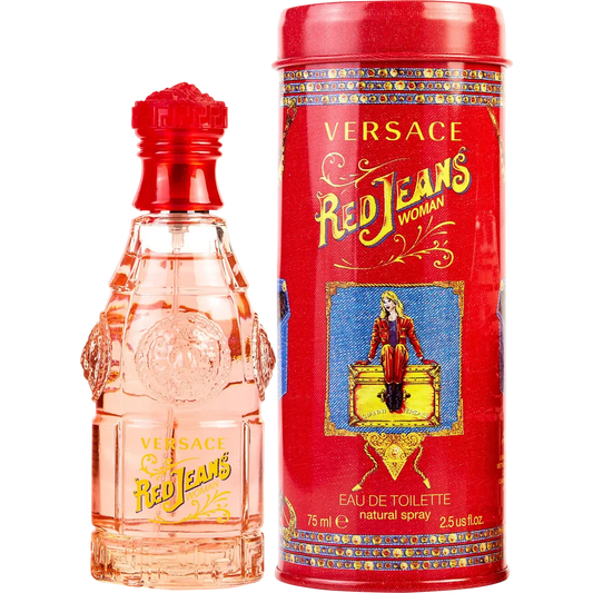 Red Jeans by Versace 2.5 oz Eau De Toilette Spray for Women