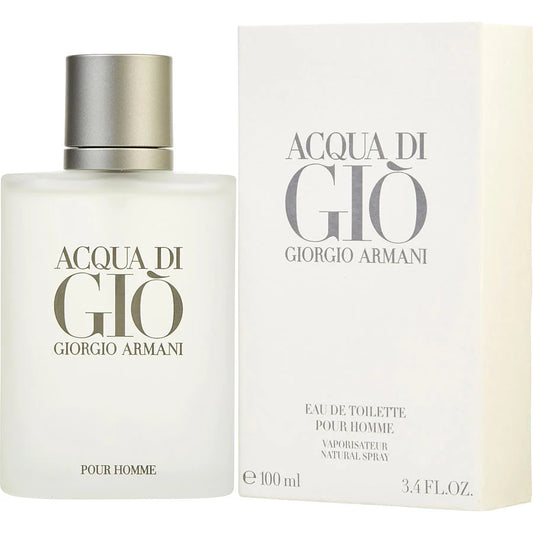 Acqua Di Gio by Giorgio Armani 3.3 oz Eau De Toilette Spray for Men
