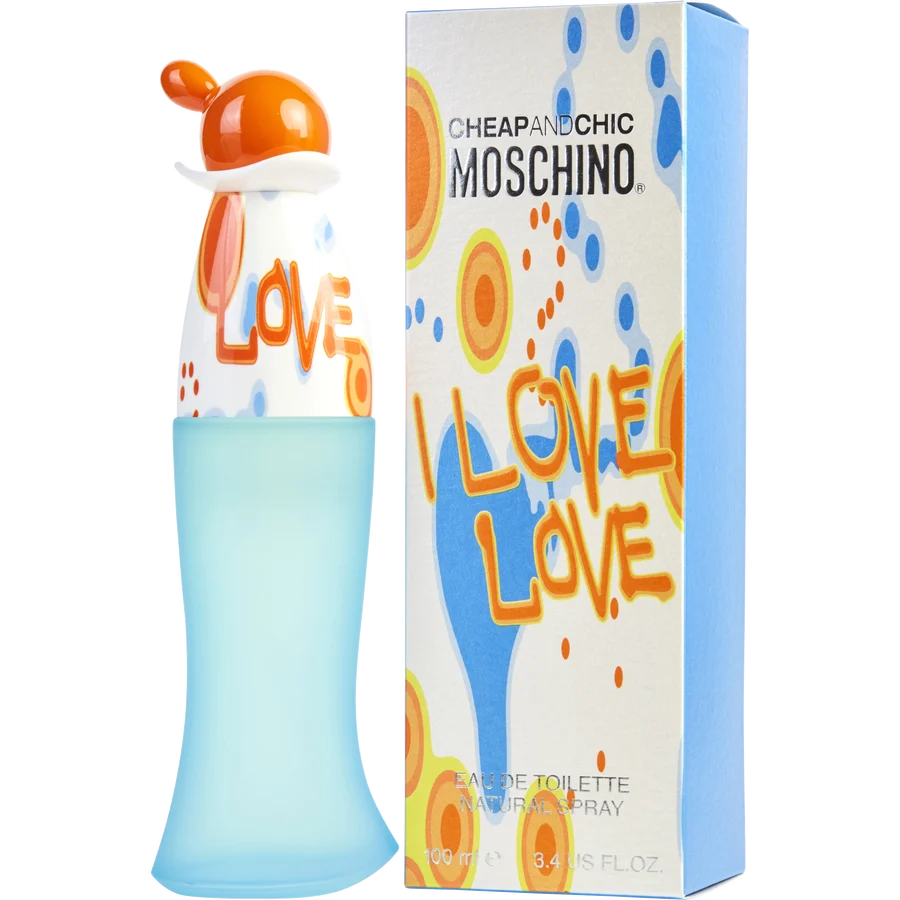 I Love Love by Moschino 3.4 oz Eau De Toilette Spray for Women