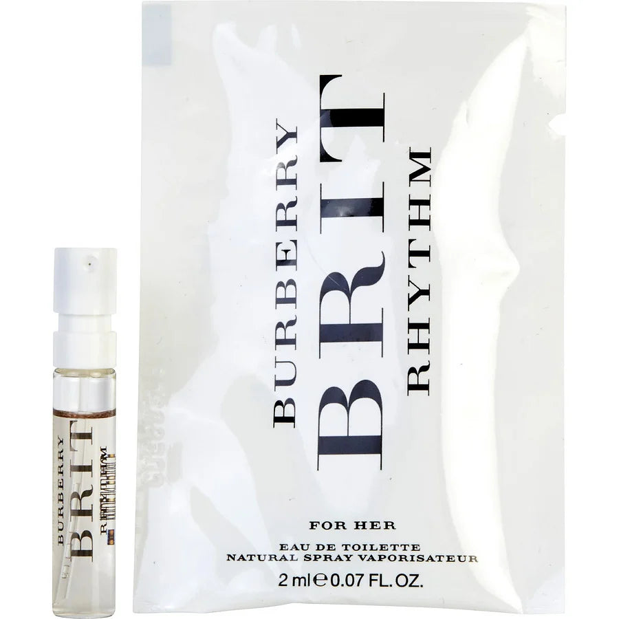 Burberry Brit Rhythm by Burberry 0.06 oz Vial (sample) for Women