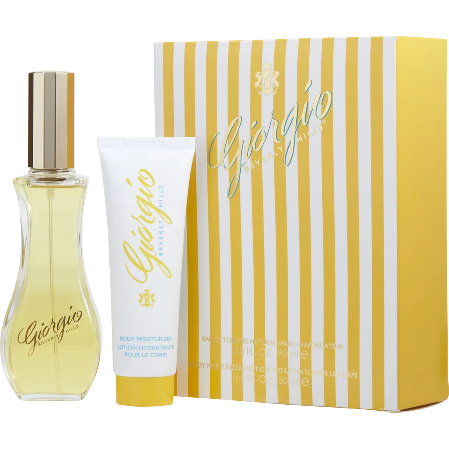 Giorgio by Beverly Hills, 2 Piece Gift Set with Body Lotion for Women