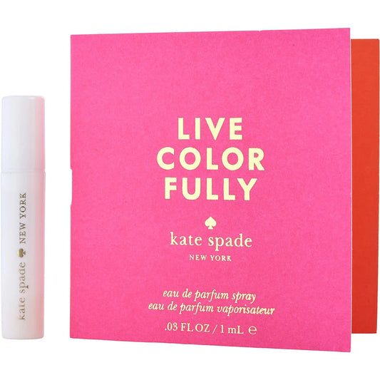 Live Colorfully by Kate Spade 0.05 oz Vial (sample) for Women