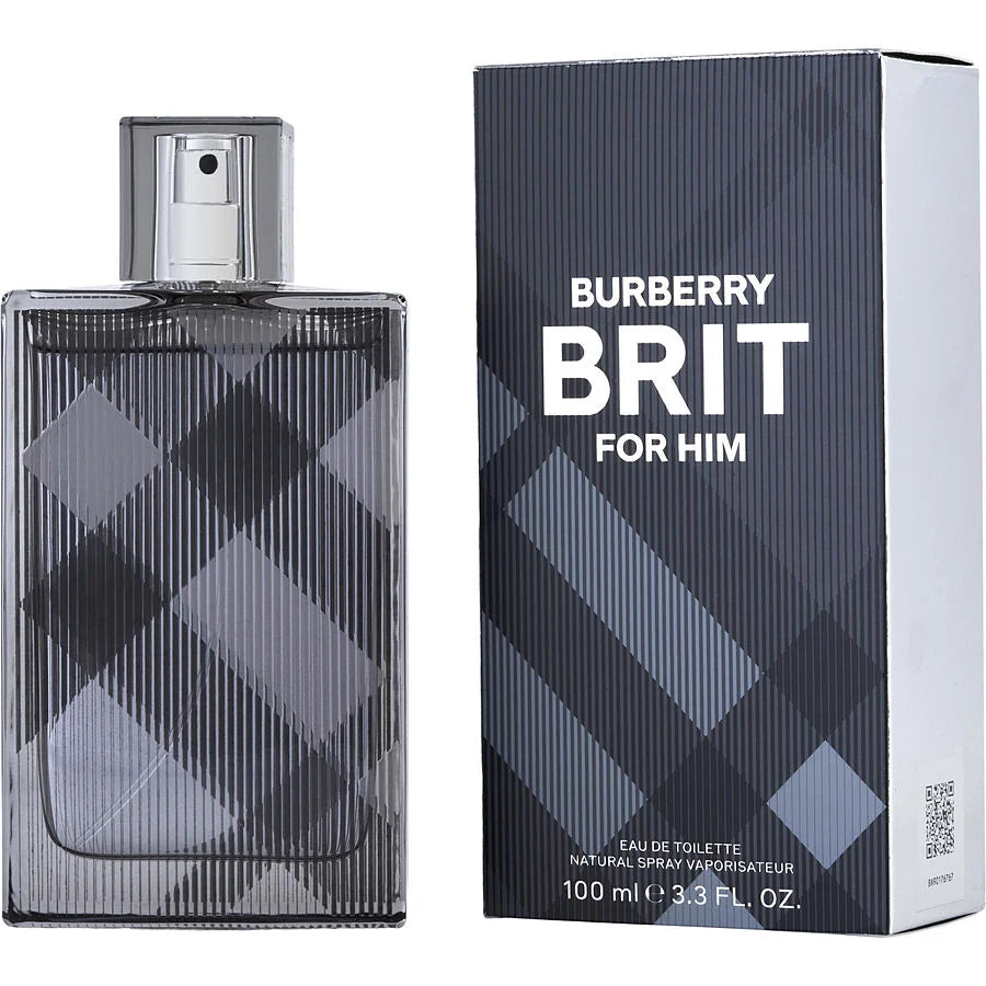 Burberry Brit by Burberry 3.4 oz Eau De Toilette Spray for Men