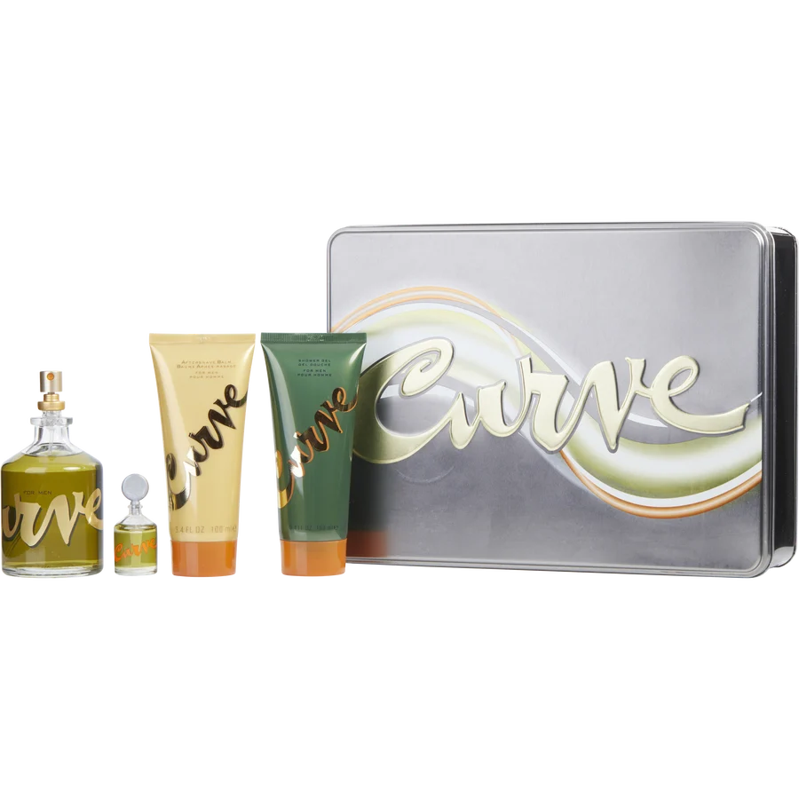 Curve by Liz Claiborne, 4 Piece Gift Set for Men