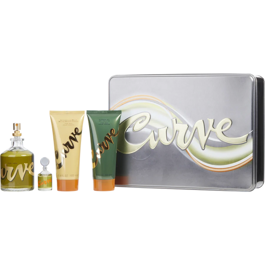 Curve by Liz Claiborne, 4 Piece Gift Set for Men