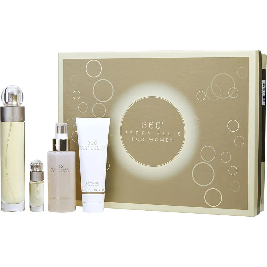Perry Ellis 360 by Perry Ellis Gift Set for Women