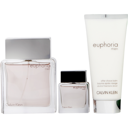 Euphoria by Calvin Klein, 3 Piece Gift Set for Men