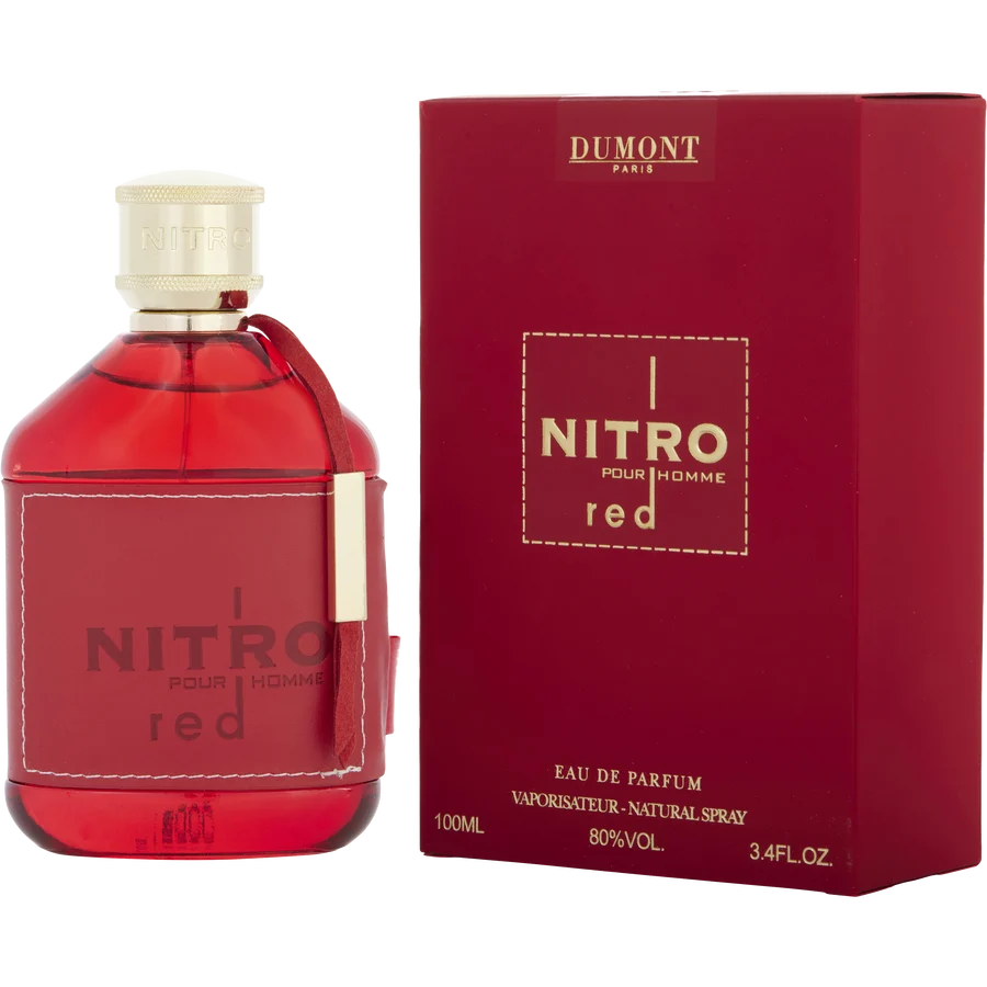 Dumont Nitro Red by Dumont Paris 3.4 oz Eau De Parfum Spray for Men