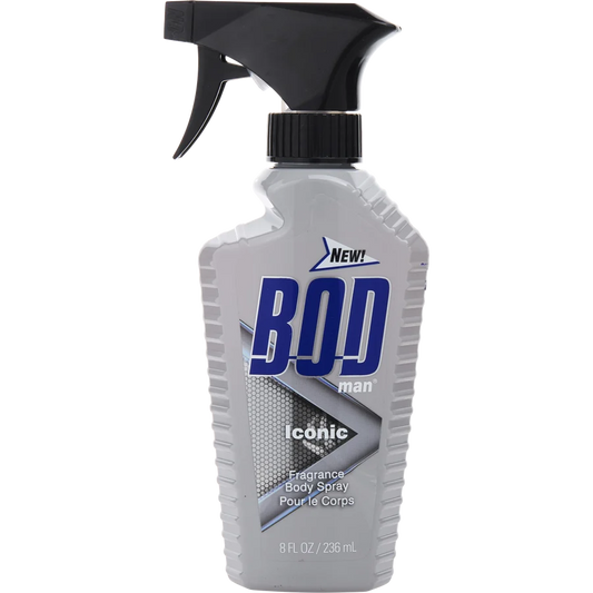 Bod Man Iconic by Parfums De Coeur 8 oz Body Spray for Men