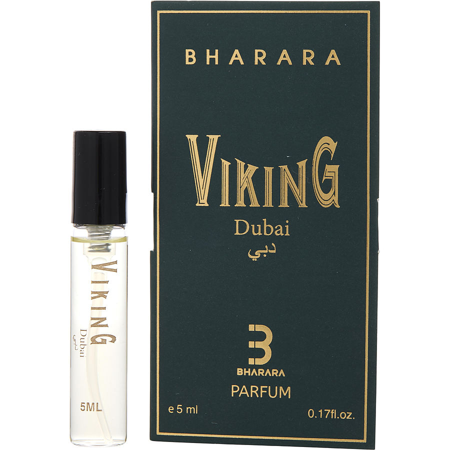 Bharara Viking Dubai by Bharara Beauty 0.17 oz Mini EDP Spray for Men ( Sample )