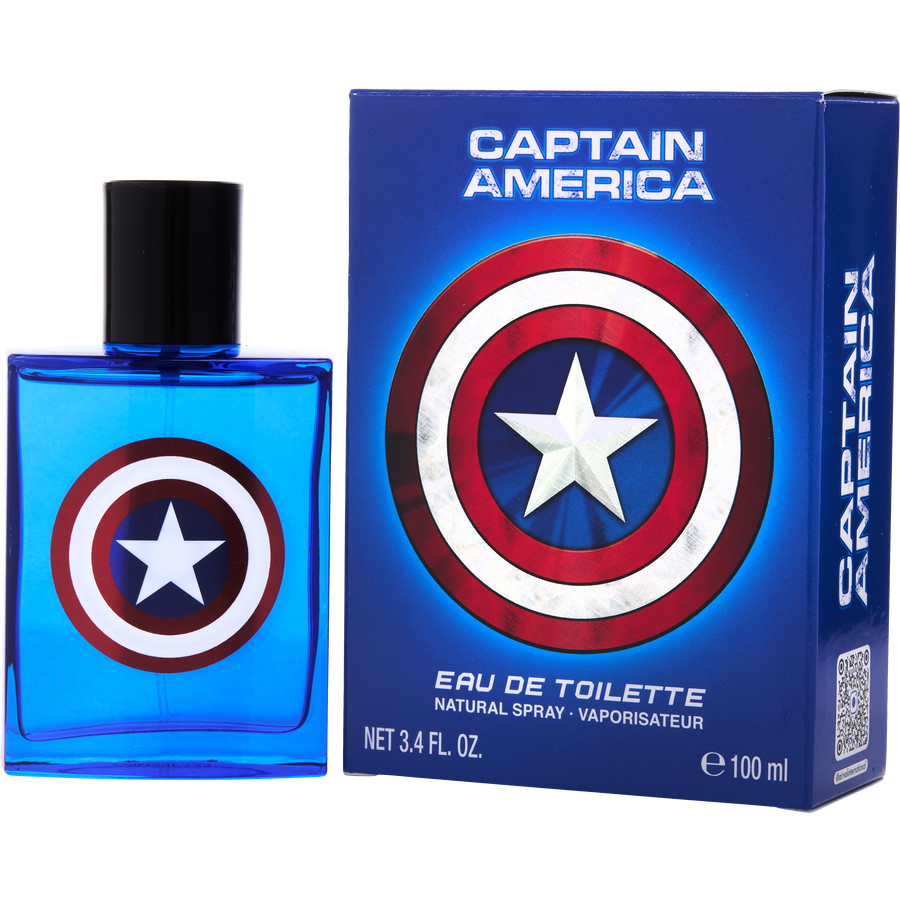 Captain America by Marvel 3.4 oz Eau De Toilette Spray for Men