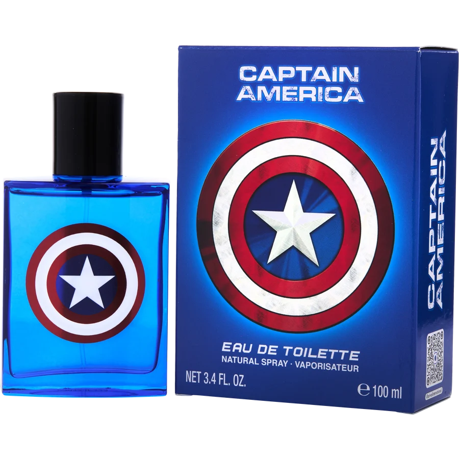 Captain America by Marvel 3.4 oz Eau De Toilette Spray for Men