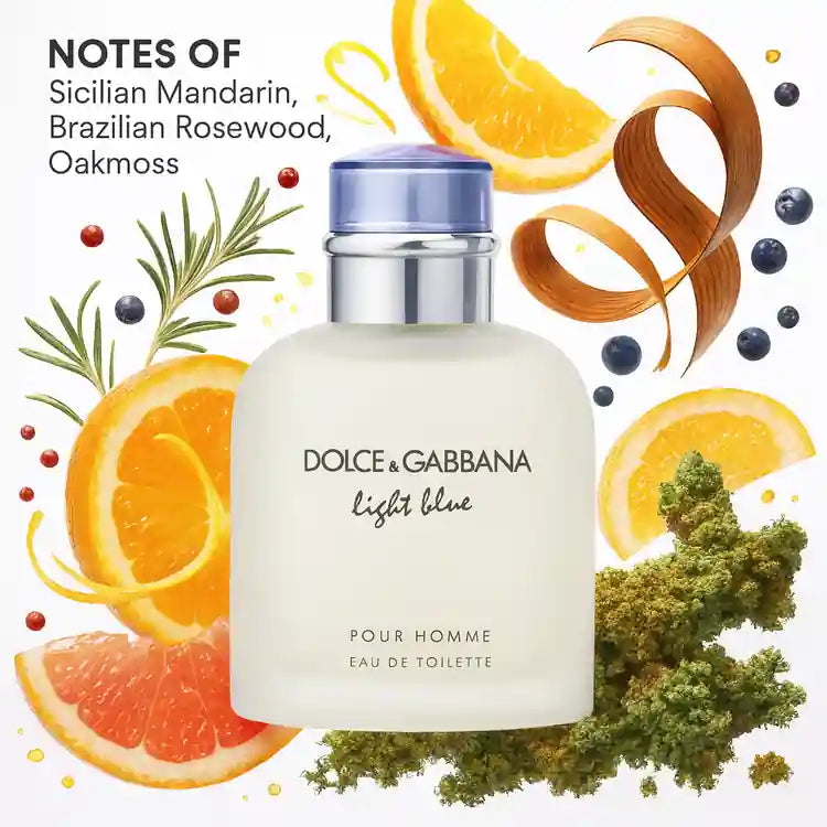 Light Blue by Dolce & Gabbana 4.2 oz Eau De Toilette Spray for Men