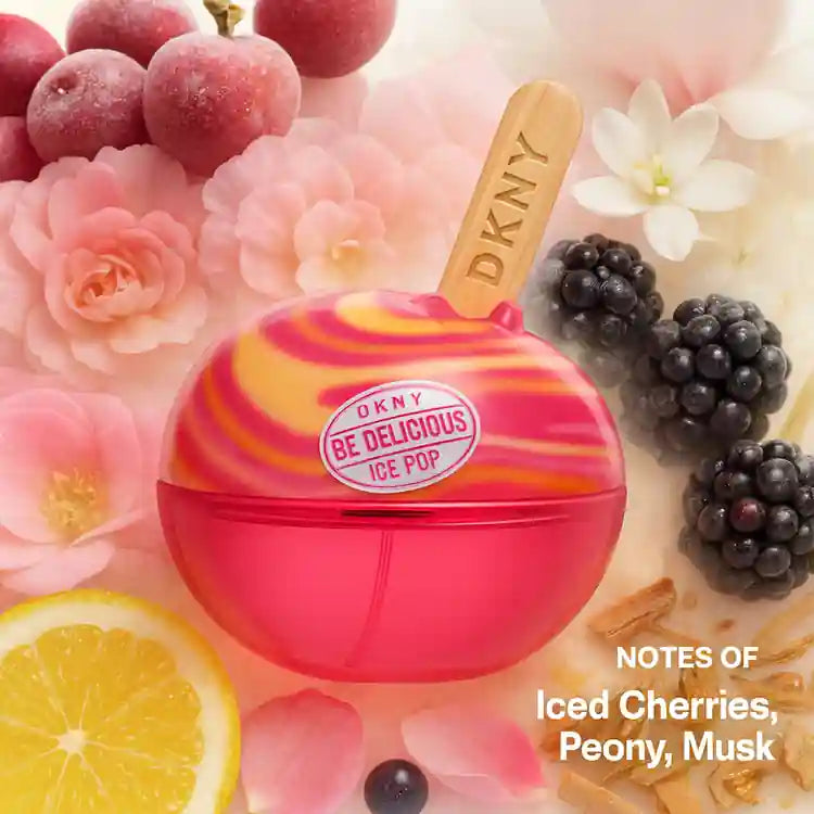 Be Delicious Ice Pop Very Cherry by Donna Karan 1.7 oz Eau De Parfum Spray for Women