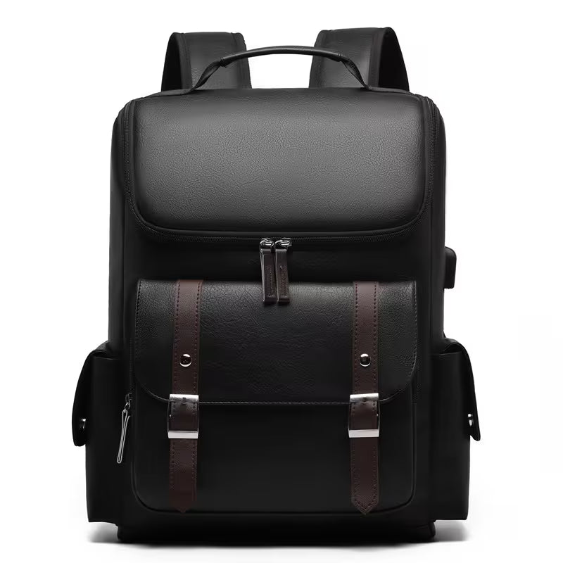 Durable PU Laptop Backpack