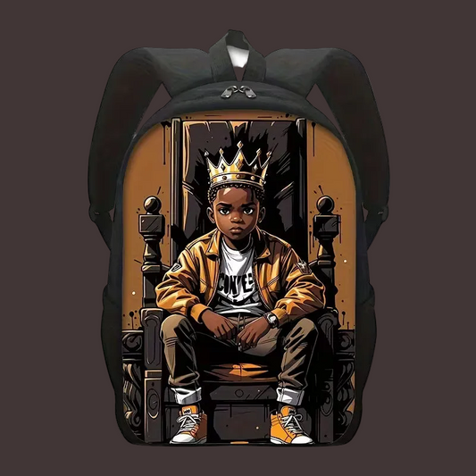 Black King Rucksack Backpack
