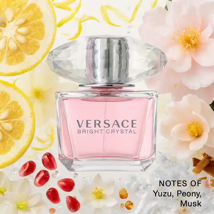 Bright Crystal by Versace 3 oz Eau De Toilette Spray for Women
