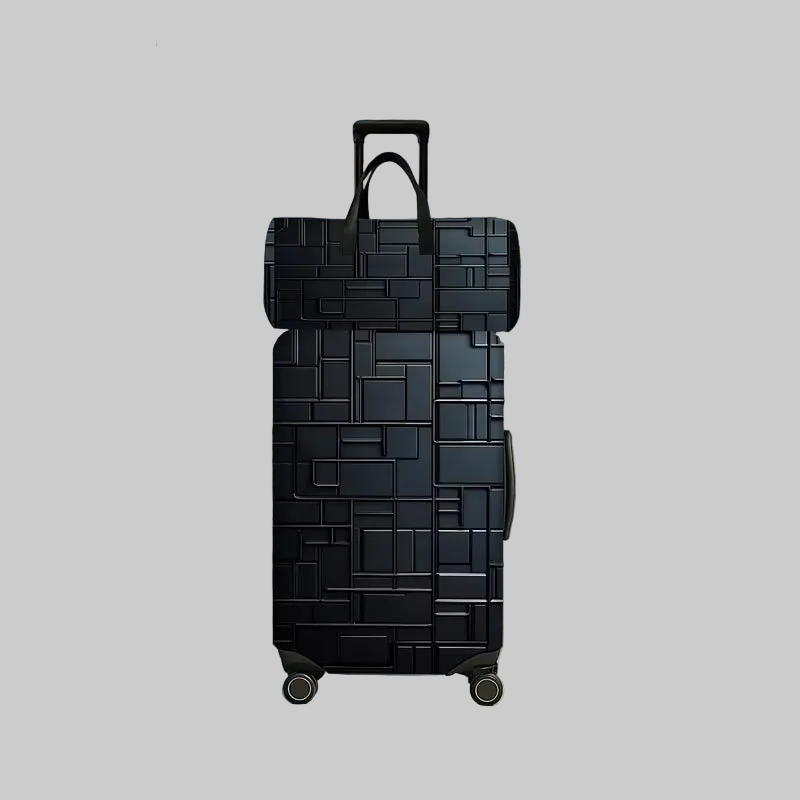 Print Luggage Protector and Handbag Set