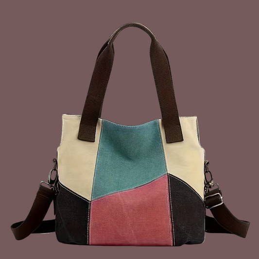 Women's Vintage Nylon Tote Bag