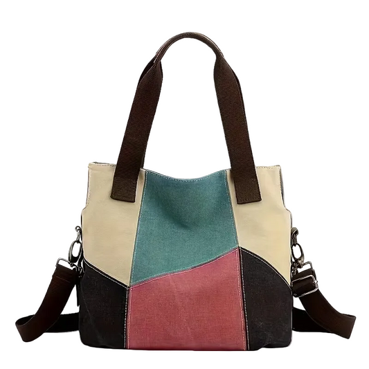 Women's Vintage Nylon Tote Bag