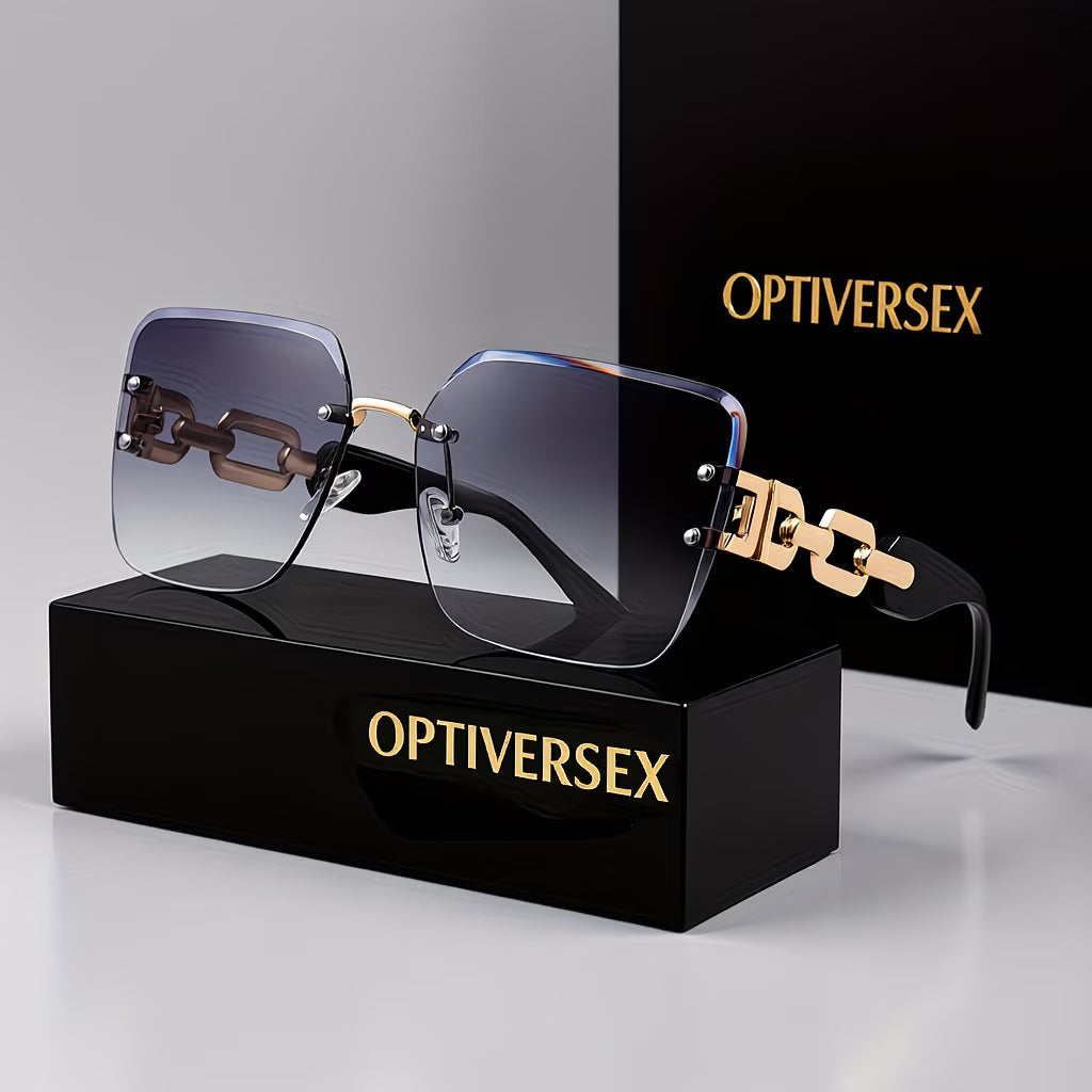 Luxury Square Frame Glasses for Women