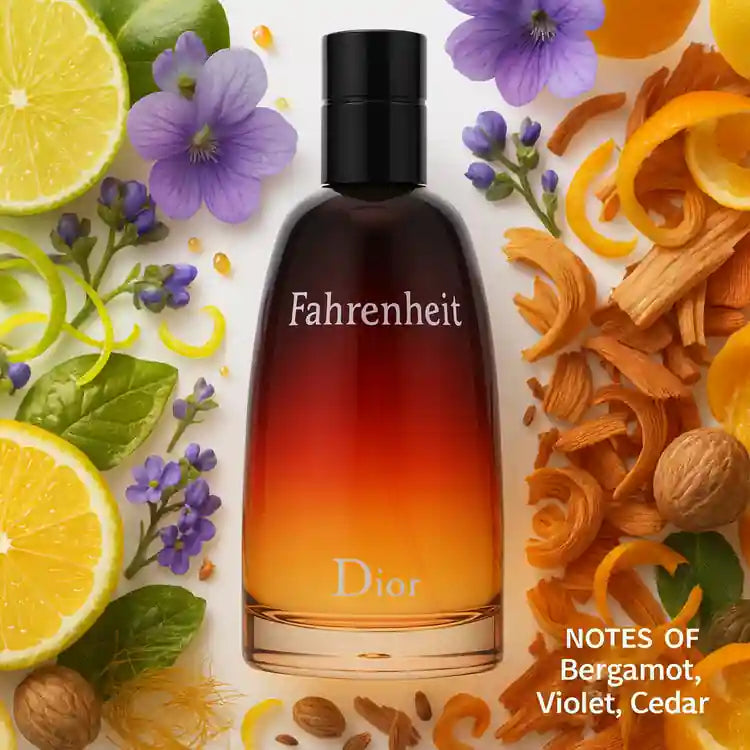 Fahrenheit by Christian Dior 1.7 oz Eau De Toilette Spray for Men