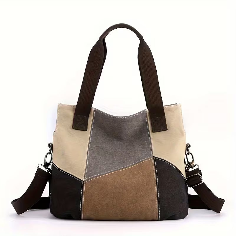 Women's Vintage Nylon Tote Bag