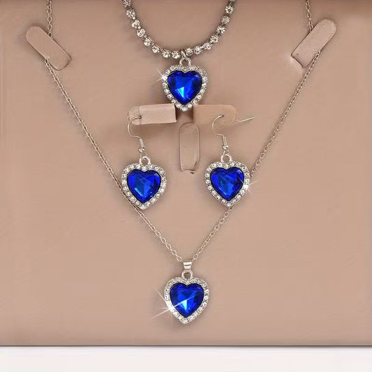 Rhinestone Jewelry Set