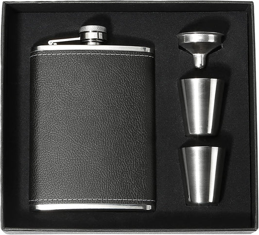 Hip Flask Gift Set for Men