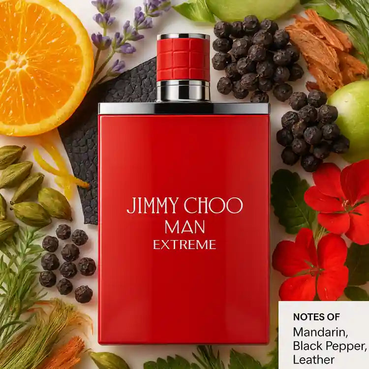 Jimmy Choo Man Extreme by Jimmy Choo 3.3 oz Eau De Parfum Spray for Men