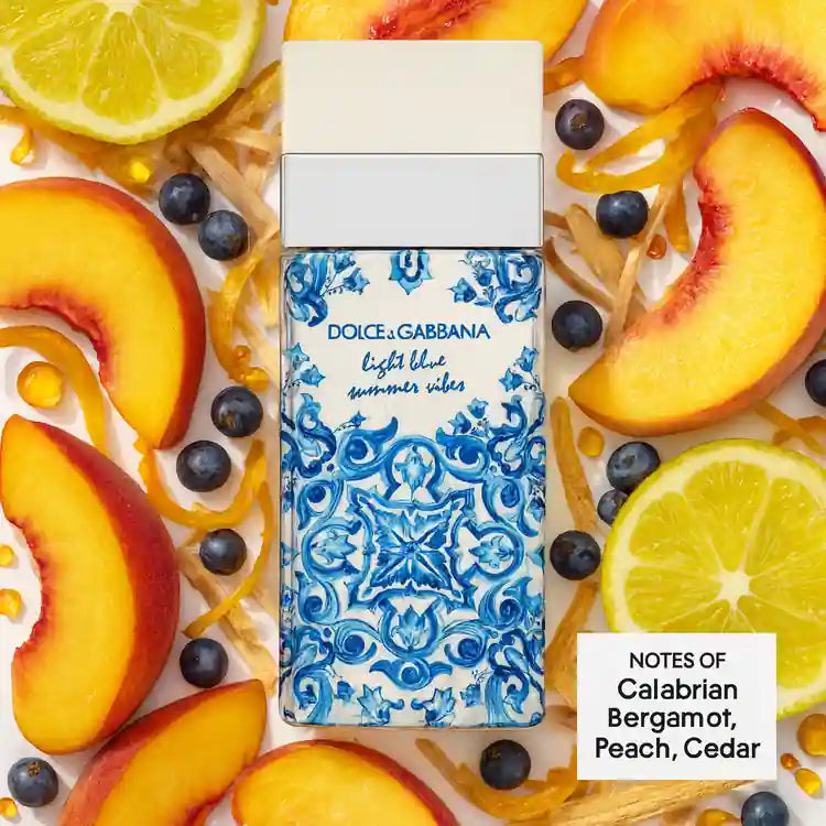 Light Blue Summer Vibes by Dolce & Gabbana 3.4 oz Eau De Toilette Spray for Women