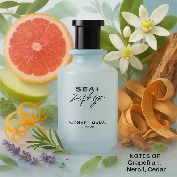 Michael Malul Sea + Zephyr by Michael Malul 0.05 oz Vial (sample) for Men