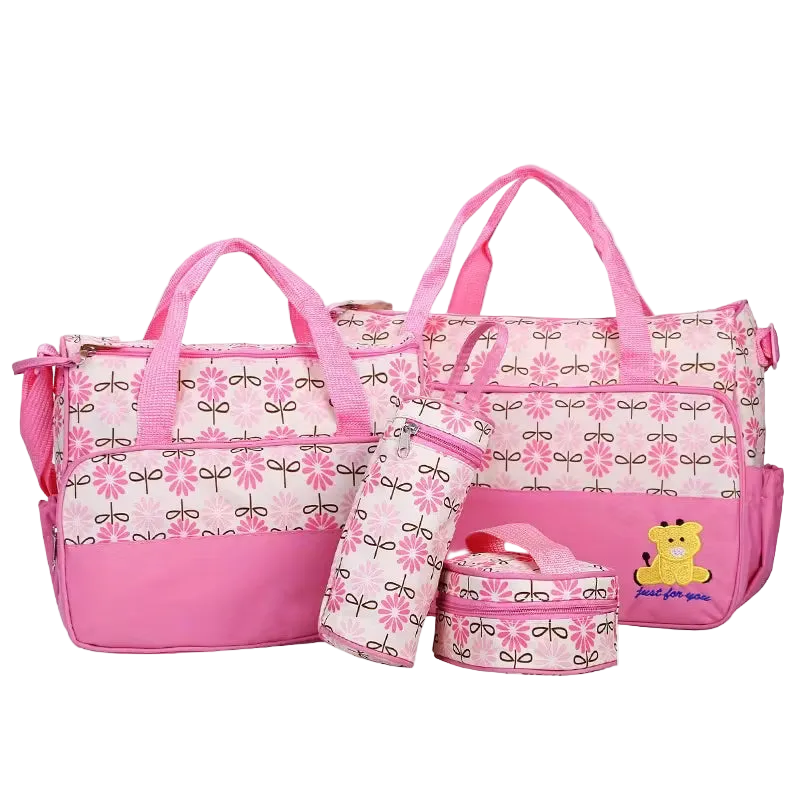 5-Piece Nappy Diaper Bag Set